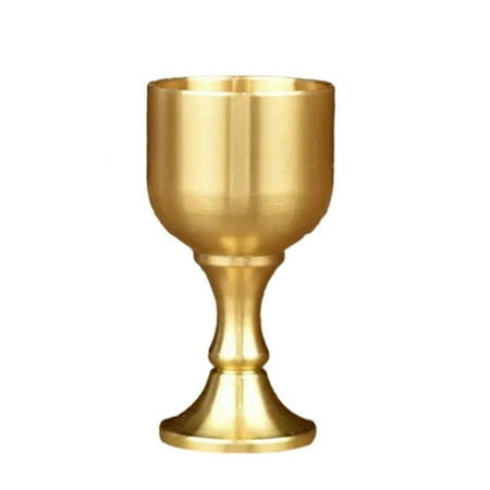 

SUNFEX Vintage Brass Wine Glass Drinking Liquor Tumbler Cup Mug For Party Bar 50Ml100Ml