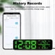 thumbnail image 5 of Tuya Wifi Temperature and Humidity Alarm Clock Multi-Function LED Digital Clock for Living Room, Farmhouse, Office, 5 of 5