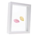 thumbnail image 3 of UPOUART Cadre en Verre à Fleurs Séchées Blanc MDF Protection Photo Chambre 1 Ensemble, 3 of 6
