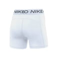 thumbnail image 2 of Nike Women's Pro 365 5 Inch Shorts (Medium, White), 2 of 2