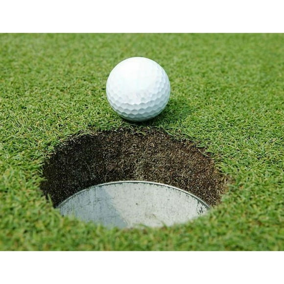 OUNONA Golf Hole Cup White Indoor Putting Hole Training Aid Professional Design 1Pcs