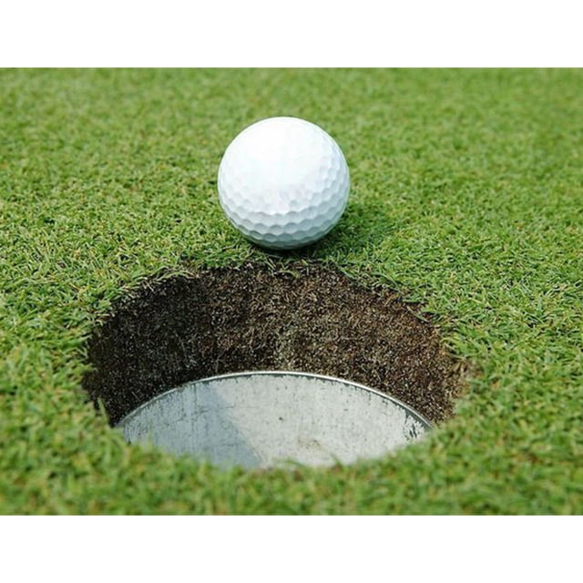 OUNONA Golf Hole Cup White Indoor Putting Hole Training Aid Professional Design 1Pcs