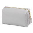 thumbnail image 2 of Bolsa de cosméticos de cuero PU portátil para mujer estuche de Ehuebsd maquillaje informal resistente al agua con cremallera Color sólido para viajes de vacaciones, 2 of 2