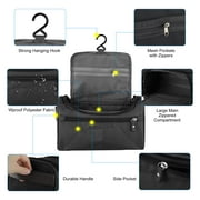 TSV Hanging Toiletry Bag, Waterproof Cosmetics Bag, Bathroom Dopp Kit, Shaving Bag for Men