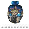 thumbnail image 2 of Yu-Gi-Oh Hoodie 3D Print Pullover Hooded Long Sleeve Sweatshirts Tops Blouse with Pocket for Mens Womens, 2 of 6