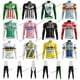 thumbnail image 2 of Jersey de ciclismo retro de manga larga para hombre, de varios estilos, de polar de invierno, para montar en bicicleta, París, Roubaix, Brooklyn, Ford, Faema, Molteni, 2 of 4