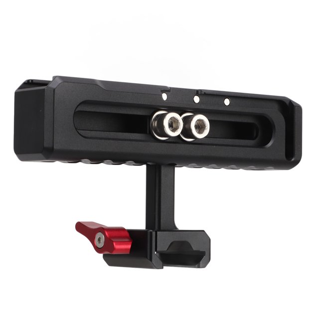 Empuñadura De Liberación Rápida De La Jaula De La Cámara, Asa De La Jaula De La Cámara Universal Ajustable De Gran Expansión Agujeros De 1/4 Pulg. 3/8 Pulg. Asiento De Zapata ANGGREK Universal Camera Cage Top Handle