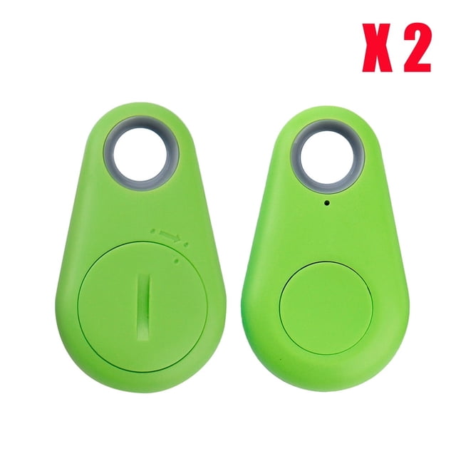 CHOK 2PC Anti-Lost Theft Device Alarm Bluetooth Remote GPS Tracker Child Pet Wallet Subscriptions for Kids