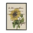 thumbnail image 2 of Stupell Industries Be Like A Sunflower Motivational Phrase Vintage Floral Graphic Art White Framed Art Print Wall Art, 16x20, by Daphne Polselli, 2 of 5