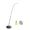 1 Badminton, variant on jinwen Portable Badminton Trainer Device Stretch Automatic Adjustable Professional Solo 1 Badminton