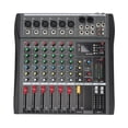 thumbnail image 2 of Mezclador de audio de 6 canales con transmisión en directo, consola de sonido para estudio de DJ, CA 100-240 V, con Bluetooth., 2 of 14