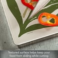 thumbnail image 2 of CounterArt Retro Floral 3mm Tempered Glass Cutting Board 10" by 8", 2 of 7