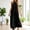 Black, variant on Dresses for Women Casual Sleeveless Ice Silk Halter Neck Loose Long Maxi Dress with Low Back Desgin Summer Dresses for Women (Black S)