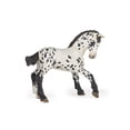 thumbnail image 1 of Papo - Pintado a Mano - Figura - Caballos, Potros y Ponis - Figura Potro Appaloosa Negro-51540 - Coleccionable - para Niños - Apto para Niños y Niñas - A Partir de 3 Años Multicolor Talla única, 1 of 5