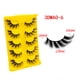 thumbnail image 1 of Xiao Hua 5 pares de pestañas postizas de visón tenues, suaves y voluminosas, de aspecto natural, 3DMAO-6, 1 of 2