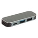 thumbnail image 3 of 1 Tipo C Hub PD Puerto De Carga 5 En 1 Función De Enchufe En Caliente aleación De Aluminio Plateado USB C Hub Adaptador Multipuerto Para Tableta, 3 of 7