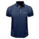 thumbnail image 2 of pstuiky Camisas casuales de manga corta para hombre, Camiseta de manga corta para hombre, estilo informal, lisa, con cuello vuelto, botones y blusa camisas casuales para hombre l, 2 of 5