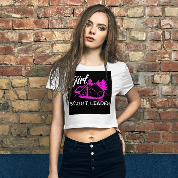 Girl Scout Leader Crop Tee