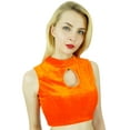 thumbnail image 2 of Phagun Stitched Designer Open Back Padded Saree Blouse Wedding Party Wear Crop Top, 2 of 4