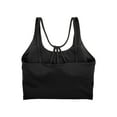 thumbnail image 5 of SAYFUT Women Girls Removable Paddeds Sport Bras Spaghetti Strap Yoga Bras for Gym Running Workout Fitness Bra Crop Tops Seamless Stretch Bra, 5 of 8