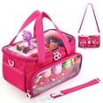 thumbnail image 1 of AYAOQIANG Estuche de Transporte para Toniebox Juego de Inicio Bolsa de Almacenamiento para Toniesbox Reproductor de Audio Caja de Transporte para Niños Accesorios Toniebox Rosa Rojo, 1 of 8