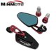 thumbnail image 3 of For Honda Cb750 Cb 750 Hornet 2023 7/8"22mm Motorcycle Handlebar End Rearview Mirrors Yzfr1 Yzfr3 Yzfr6 Yzfr15, 3 of 5