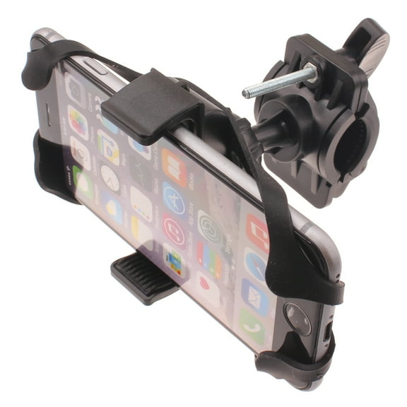 Bicycle Mount for Boost Mobile Celero 5G Plus (2024) - Handlebar Silicone Holder Bike Non-Slip Strap Shockproof
