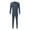 Grey, variant on toraway Men's Suits Slim Fit Mens Simple Solid Color Thick Thermal Underwear Set Leggings Bottoming Shirt L