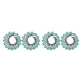 thumbnail image 3 of Pendientes de Cristal Colgante Vintage Sonducket Joyería Artística de Aniversario de Boda, 3 of 6