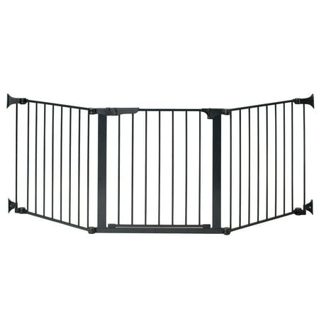 UPC: 0786441030010 | KidCo Custom Fit Auto Closing ConfigureGate Baby Gate w/ 30 In Door  Black