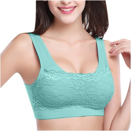 

Levmjia Women s Bras Plus Size Clearance Woman Sexy Top Bra No Rims Underwears Base Vest Style Sports Base Underwears