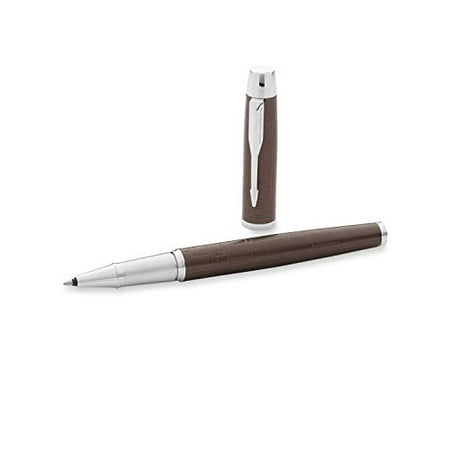 parker rollerball refill metallic pen im fine premium brown