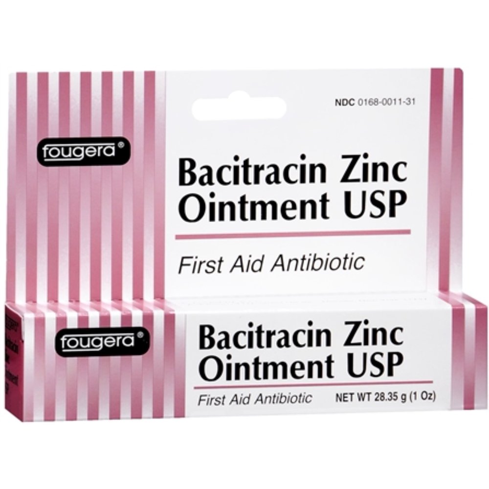 Fougera Bacitracin Zinc Ointment USP, 1 Oz.