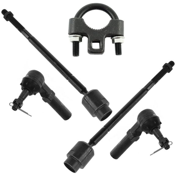TRQ Tie Rod End Inner Outer Kit Set w/ Tool for Chevy Buick Pontiac Oldsmobile PSA69871