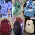 thumbnail image 3 of Mochila Para Estudiantes * Escolar Para Genuino Jansport Hombre Mujer Estudiante Nuevo Estilo Bolsa Lateral Compartimento De Viaje, 3 of 4