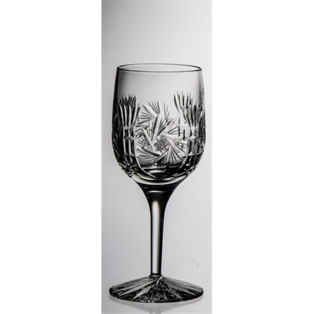 Majestic Gifts PW-712 Pinwheel Crystal Wine Set
