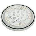 thumbnail image 3 of 20" Modern Invisible Ceiling Fan Light LED Flush Mount Lamp W/Remote Control, 3 of 11