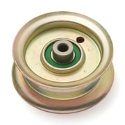 Terre Products 3 Inch Flat Diameter Flat Idler Pulley Replacement for Husqvarna Craftsman 177968 532177968
