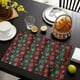 thumbnail image 5 of Decoraciones de Navidad Alfombras de Navidad de Interior Alfombras de Mesa de Decoración de Restaurante Alfombras de Aislamiento Alfombras de Aislamiento Lavables Alfombras de Mesa de Cocina Del Hogar, 5 of 6