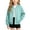 ZA-Mint Green-mkosplrt kids sweatshirts, variant on MKOSPLRT Kids Varsity Jacket Girls Boys Baseball Jacket Bomber Coat School Uniform with Pocket Button Down Long Sleeve Solid Outerwear 4-15 Years