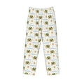 thumbnail image 4 of Daiia Sea Turtle Basking in the Sun Men's Sleep Pant with Pockets and Drawstring,Pajama Pants-Small, 4 of 9
