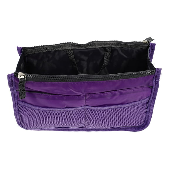 Masteelf  Handbag Liner Insert Useful Travel Toiletry The Tote Man Purple