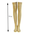 thumbnail image 3 of Dyfzdhu Women Thickened Thermal Knee Socks Thick Socks Thigh High Tube Fuzzy Stockings, 3 of 5