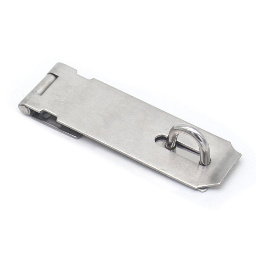 Padlock Hasp Stainless Steel Gate Latches Lock Safety Door Clasp Hasp