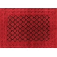 thumbnail image 1 of Ahgly Company Indoor Rectangle Oriental Red Industrial Area Rugs, 2' x 5', 1 of 4