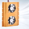 thumbnail image 2 of Ventilador de refrigeración, 10.05CFM Wind Force Hard HDD Disipador de calor Disco duro Enfriamiento Diseño a prueba de futuro, 2 of 8