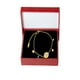 thumbnail image 2 of Pulsera de piedras color turquesa Horoz Acero Inoxidable Tono Dorado 17cm, 2 of 5