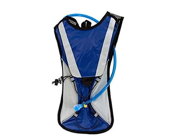 Kole Import Hydration Backpack 2L Bladder with Flexible Drinking Tube by