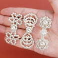thumbnail image 4 of Ywmsfl 2pack Fashionable Pearls Buttons Beautiful Crystal Pearls Sewing Buttons Suitable for Weddings Parties, 4 of 17