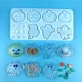 thumbnail image 6 of Box Silicone Mold Halloween Pumpkin Box Keychain Pendant Epoxy Mold for, 6 of 8